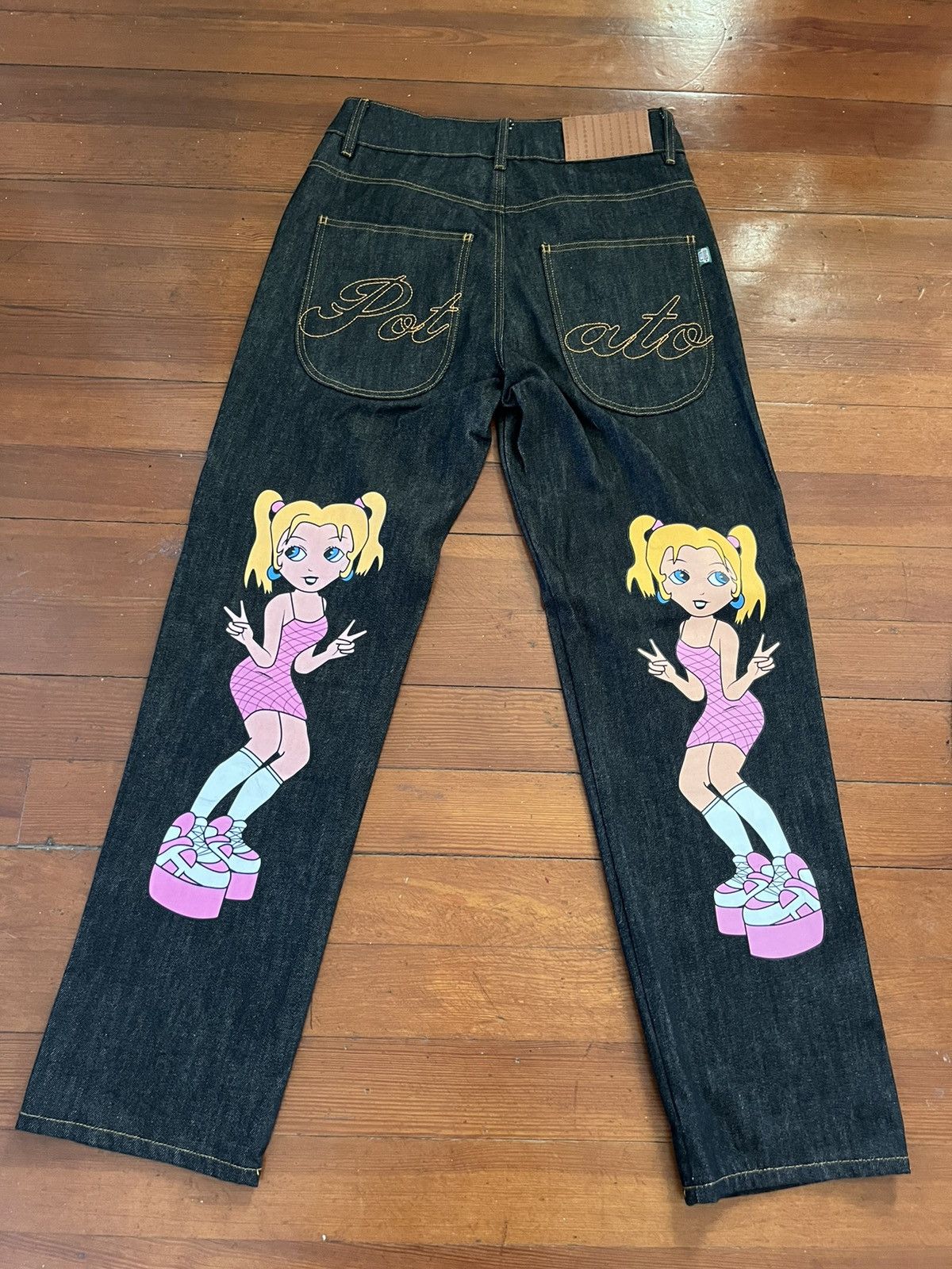 Imran Potato Imran Potato Anime Jeans, Grailed