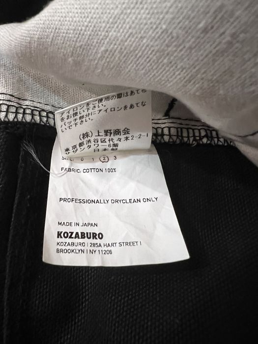 Japanese Brand KOZABURO CANVAS 3D BOOTCUT JEANS | Grailed