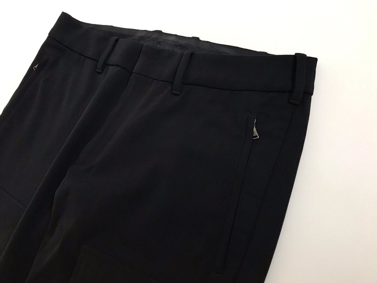 Neil Barrett Neil Barrett size 46IT black wool signature cargo trouser Size US 30 / EU 46 - 3 Thumbnail