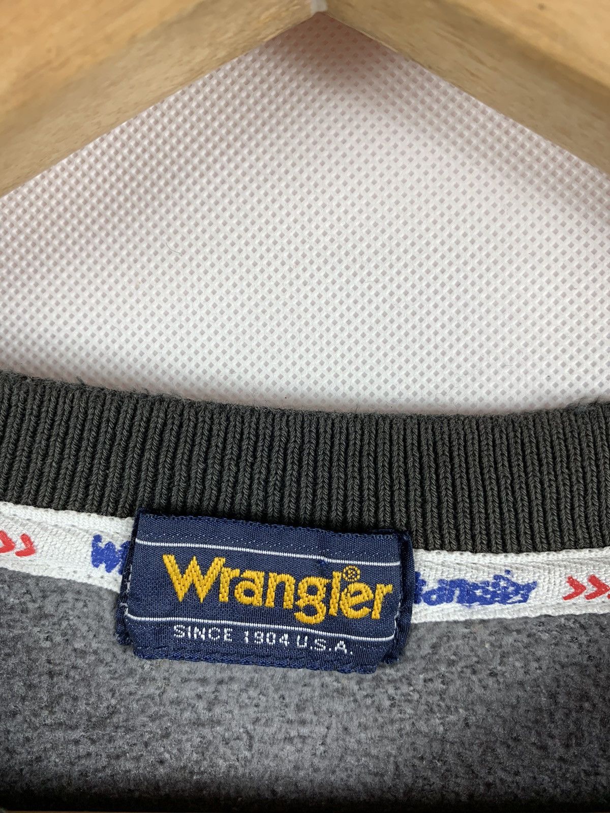 Vintage × Wrangler Vintage Wrangler USA Sweatshirt Size US L / EU 52-54 / 3 - 6 Thumbnail