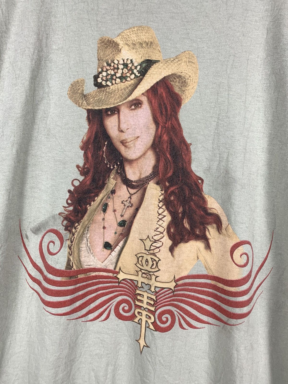 Band Tees Vintage Cher Potrait Tee Size US XL / EU 56 / 4 - 2 Thumbnail