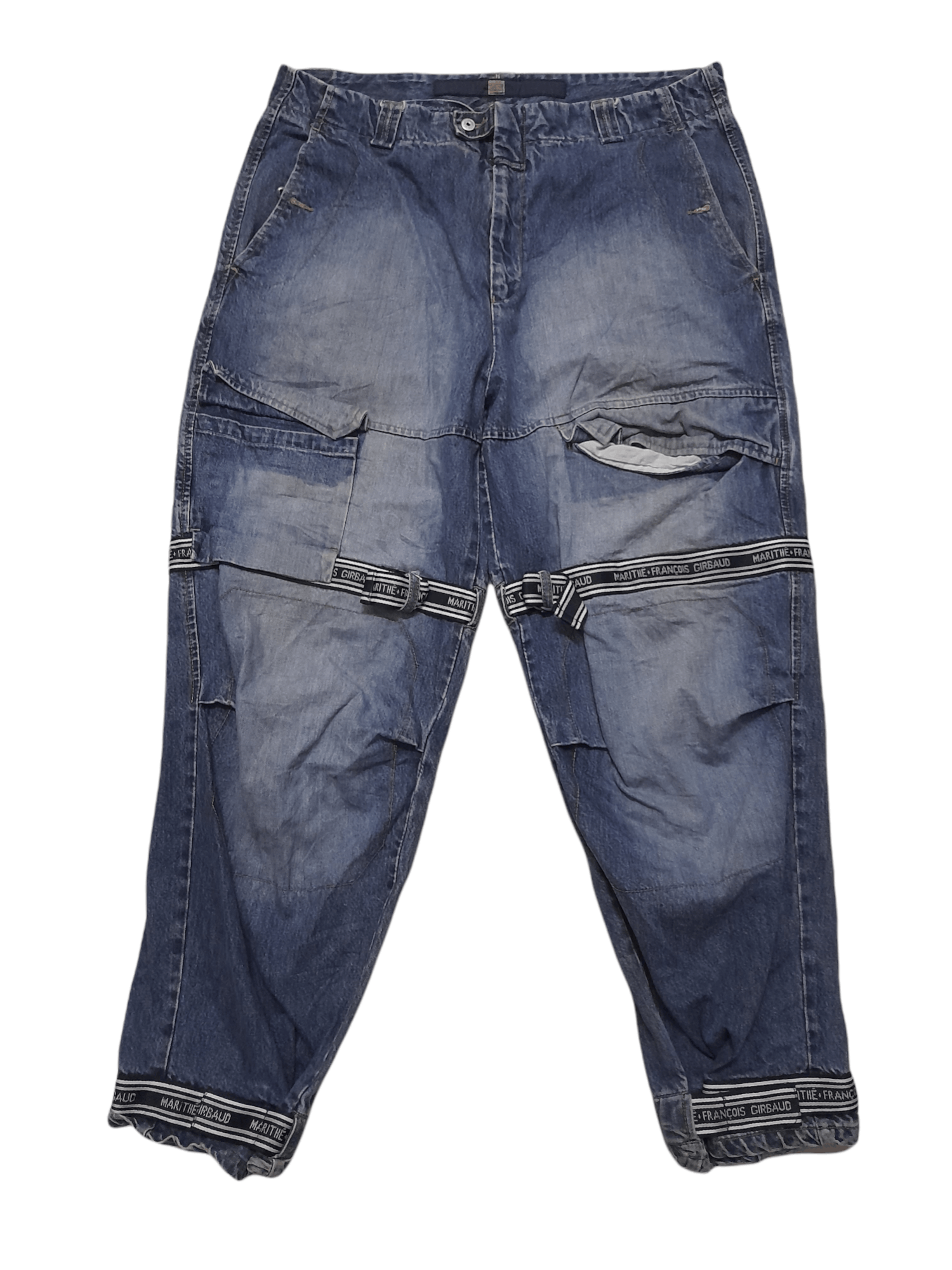 Marithe + Francois Girbaud 90s Marithe Francois Girbaud Denim (D705) Size US 40 / EU 56 - 1 Thumbnail