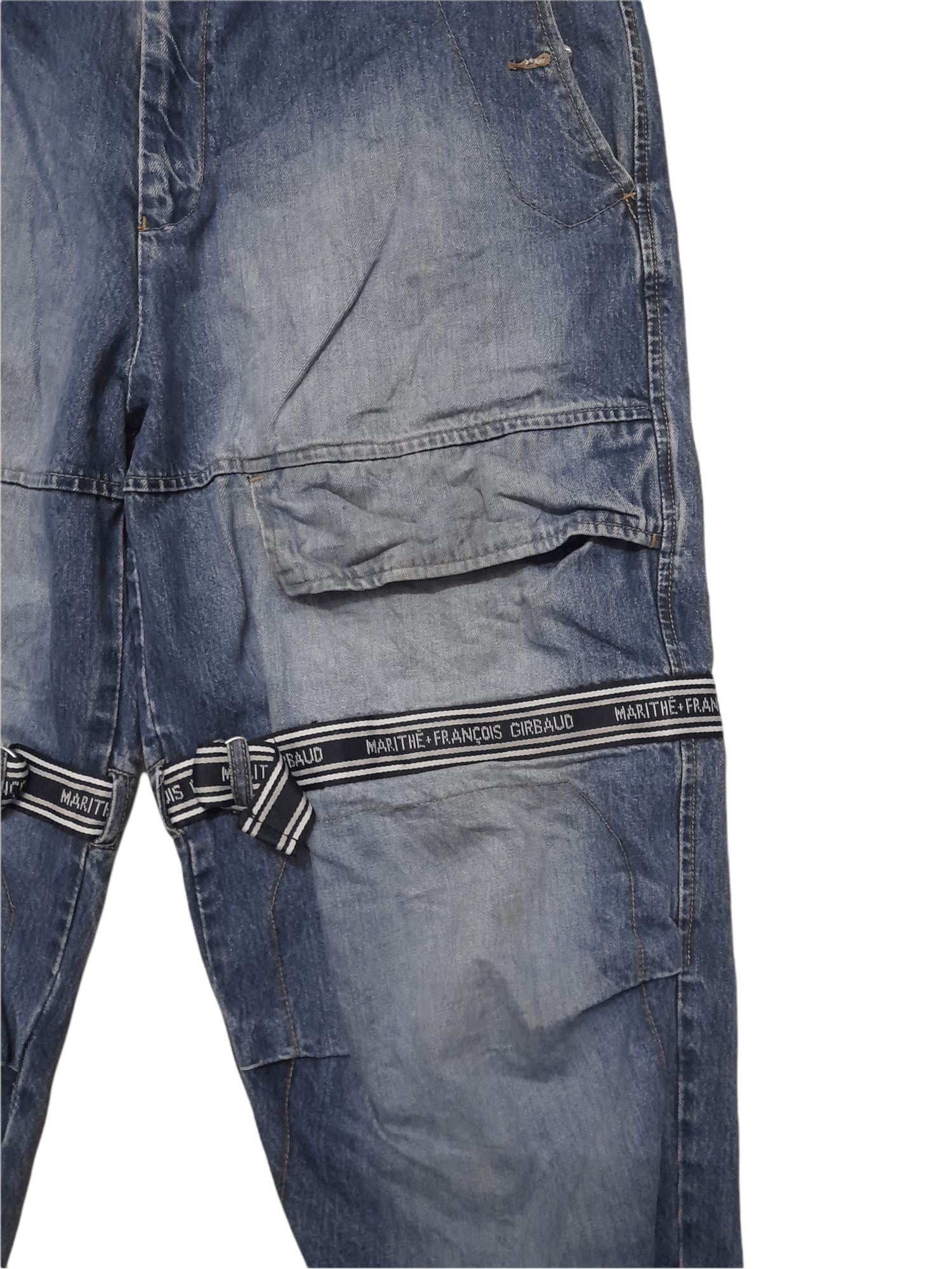 Marithe + Francois Girbaud 90s Marithe Francois Girbaud Denim (D705) Size US 40 / EU 56 - 3 Thumbnail