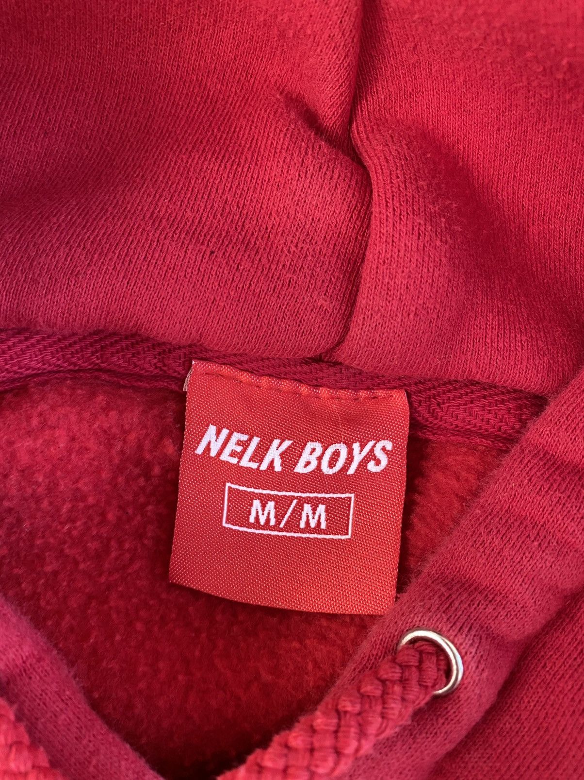 Full Send Full Send By Nelk Boys Red Heavyweight Logo Hoodie Medium Size US M / EU 48-50 / 2 - 3 Thumbnail