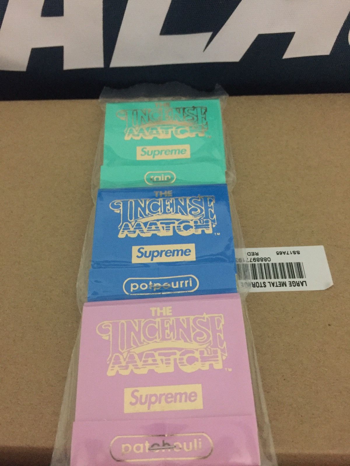 Supreme Incense Matches 3pack Grailed