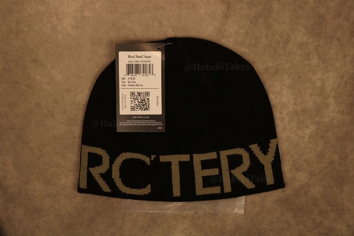 Arc'Teryx Word Head Toque beanie 'Shadow Warrior' | Grailed