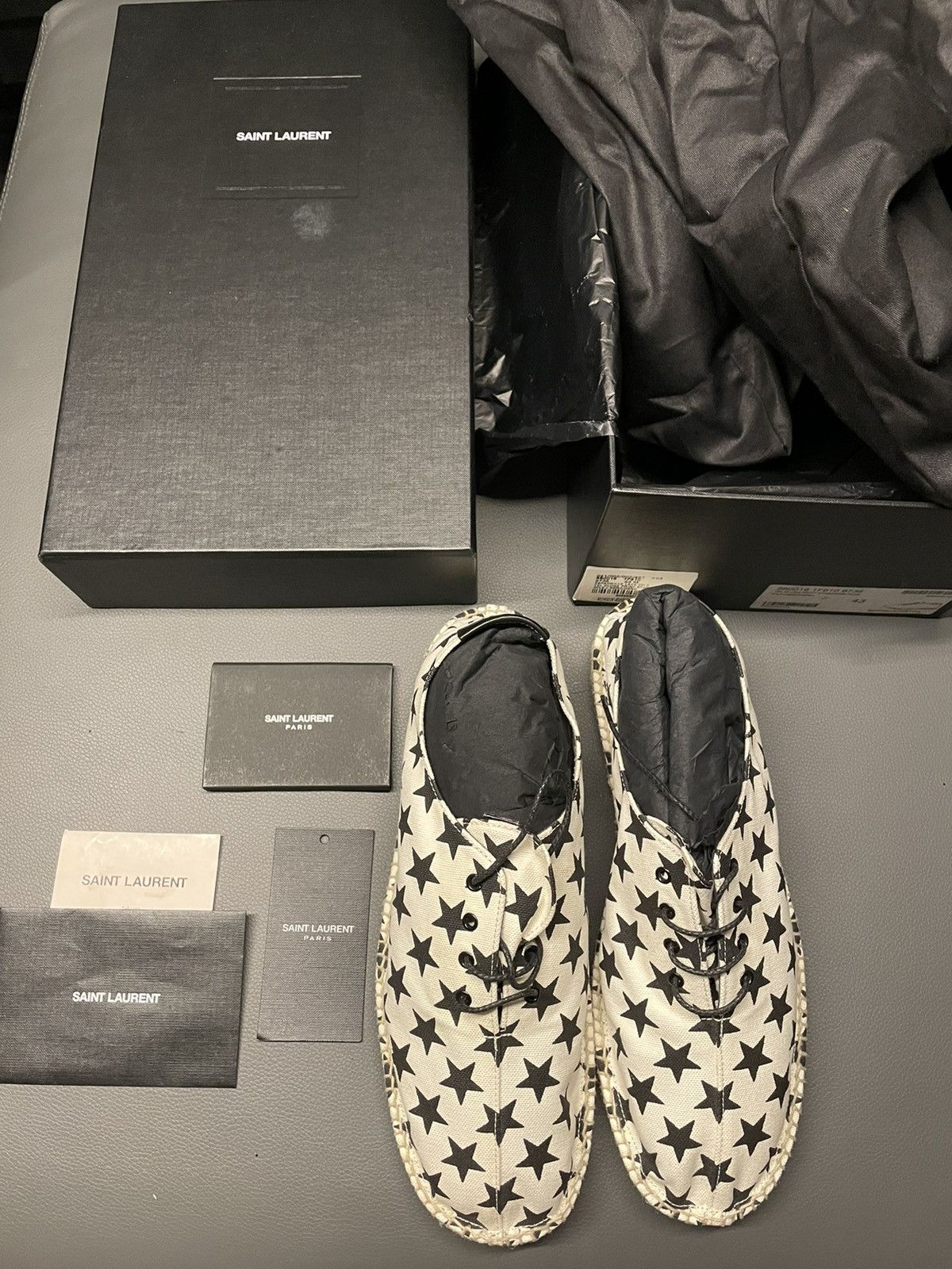 Hedi Slimane × Saint Laurent Paris × Yves Saint Laurent Brand NEW Moon-Plus Saint Laurent Runway Shoes Size US 10 / EU 43 - 9 Thumbnail