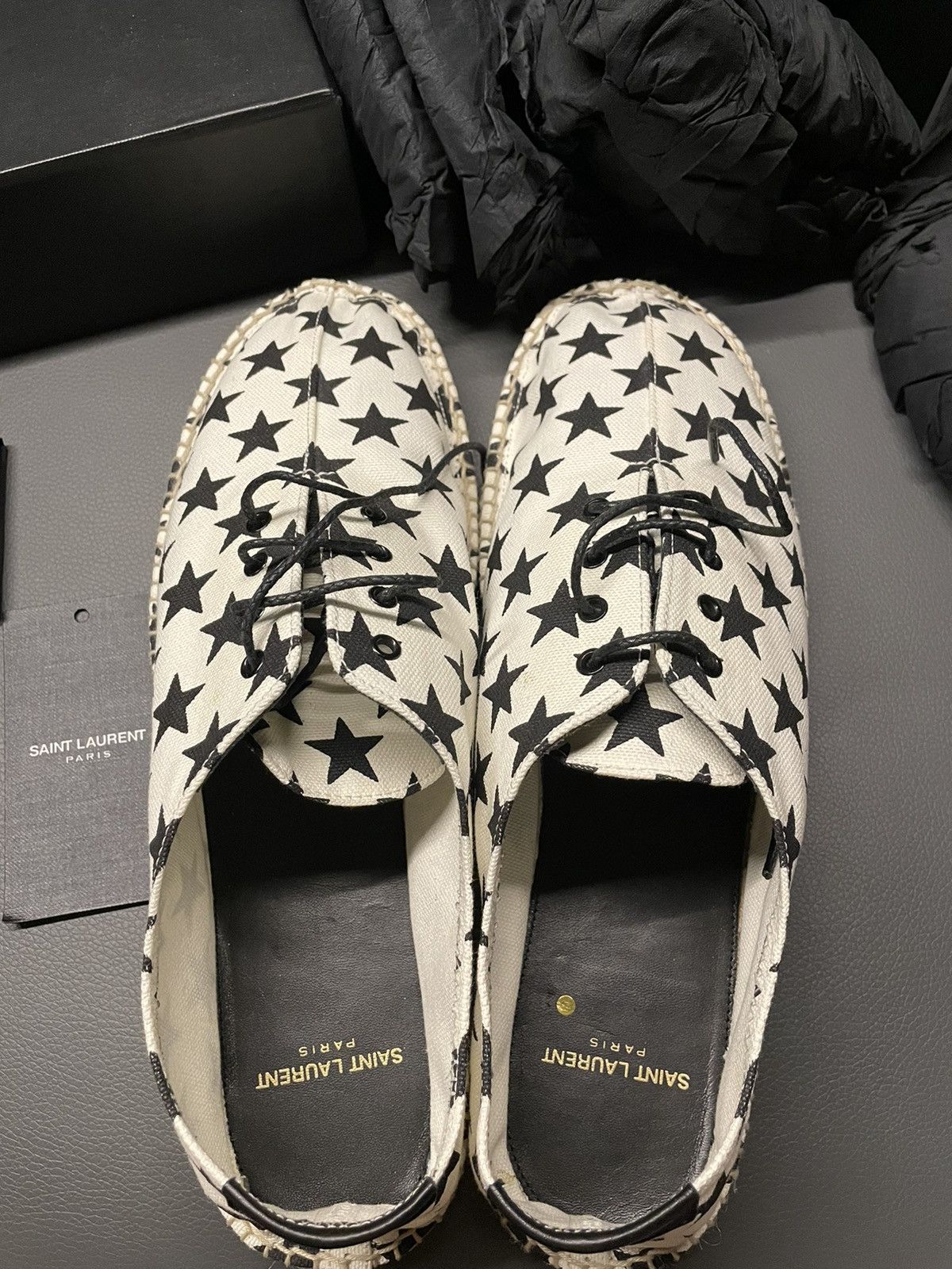 Hedi Slimane × Saint Laurent Paris × Yves Saint Laurent Brand NEW Moon-Plus Saint Laurent Runway Shoes Size US 10 / EU 43 - 5 Thumbnail