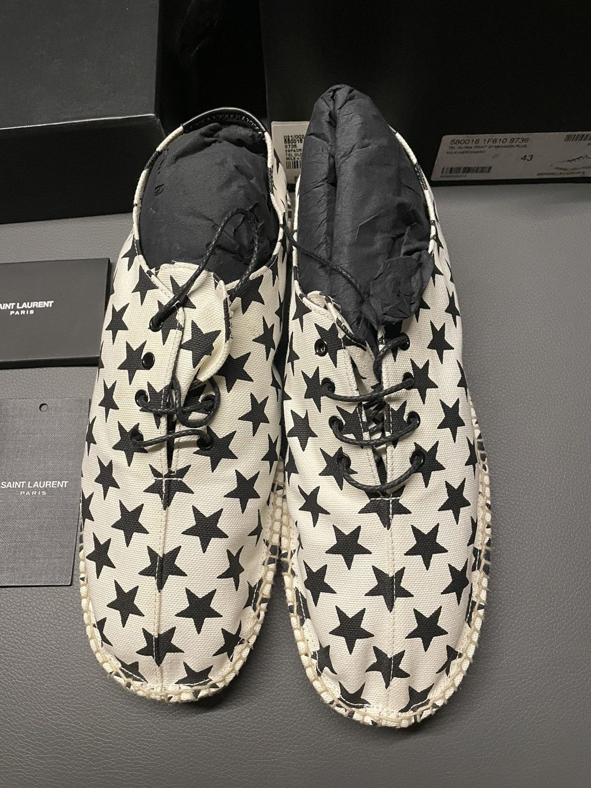 Hedi Slimane × Saint Laurent Paris × Yves Saint Laurent Brand NEW Moon-Plus Saint Laurent Runway Shoes Size US 10 / EU 43 - 10 Thumbnail