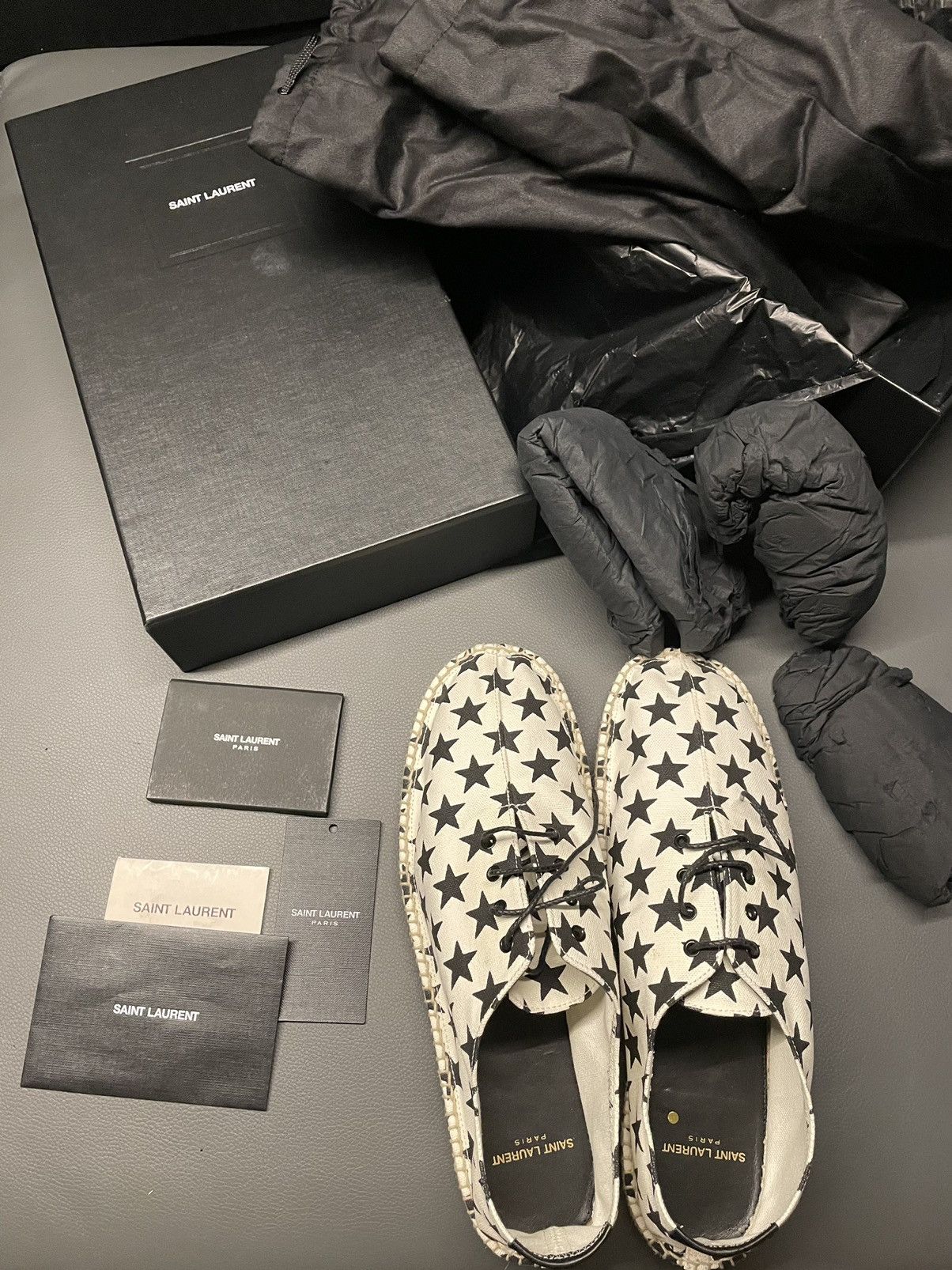 Hedi Slimane × Saint Laurent Paris × Yves Saint Laurent Brand NEW Moon-Plus Saint Laurent Runway Shoes Size US 10 / EU 43 - 3 Thumbnail