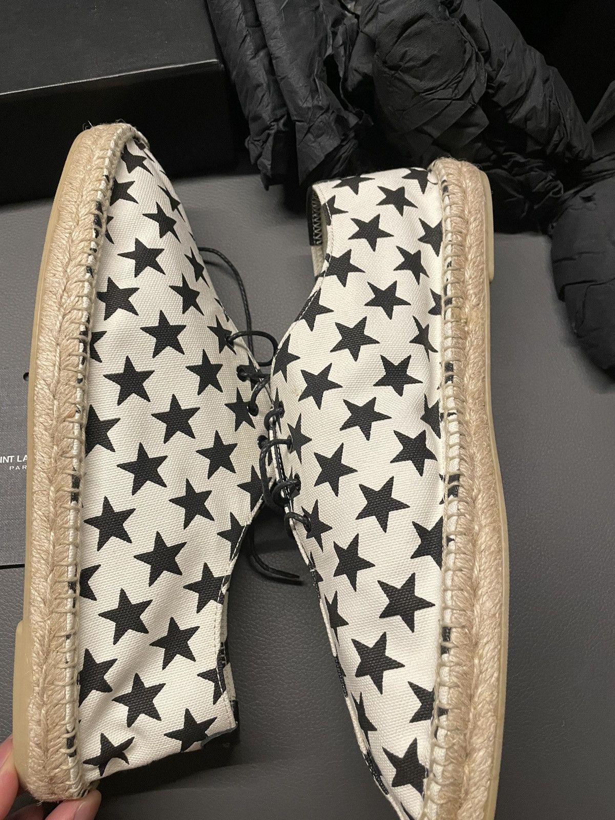 Hedi Slimane × Saint Laurent Paris × Yves Saint Laurent Brand NEW Moon-Plus Saint Laurent Runway Shoes Size US 10 / EU 43 - 14 Thumbnail