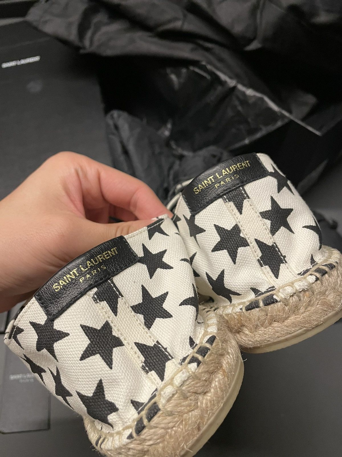 Hedi Slimane × Saint Laurent Paris × Yves Saint Laurent Brand NEW Moon-Plus Saint Laurent Runway Shoes Size US 10 / EU 43 - 2 Thumbnail