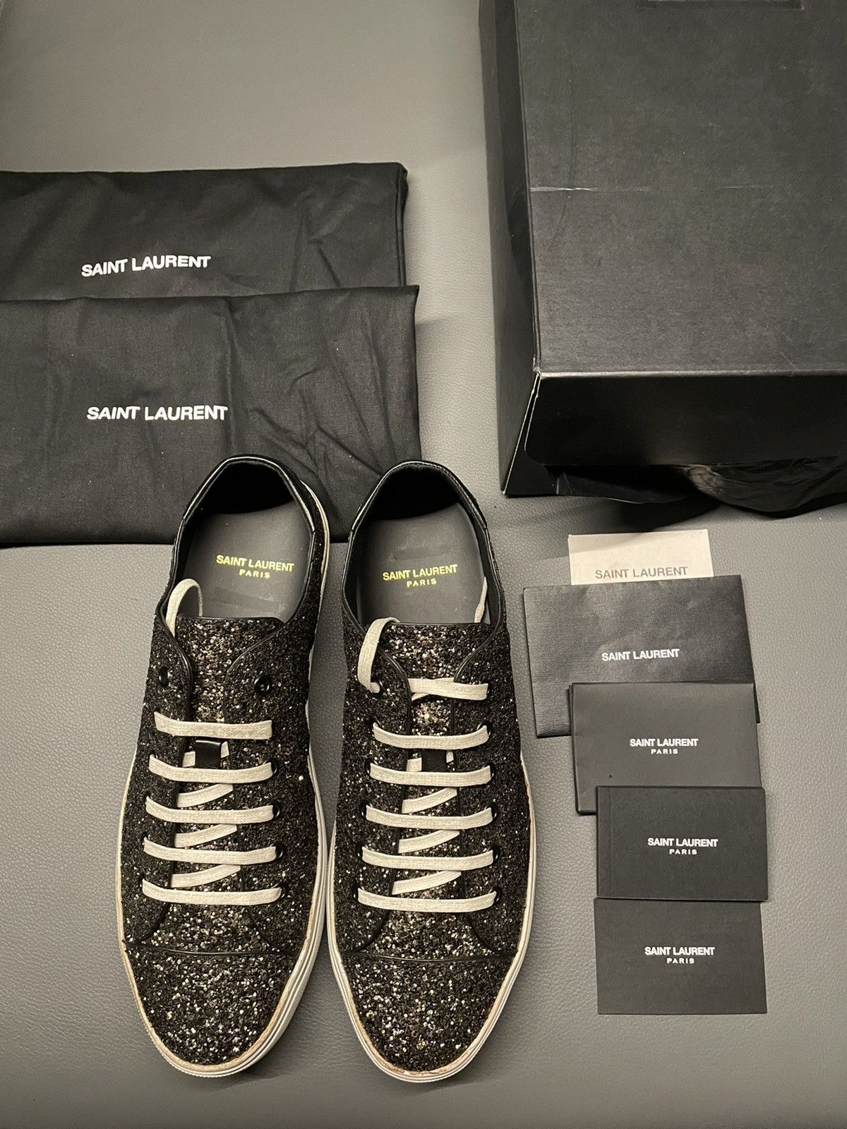 Brand NEW Super Runway Glitter Saint Laurent Sneaker