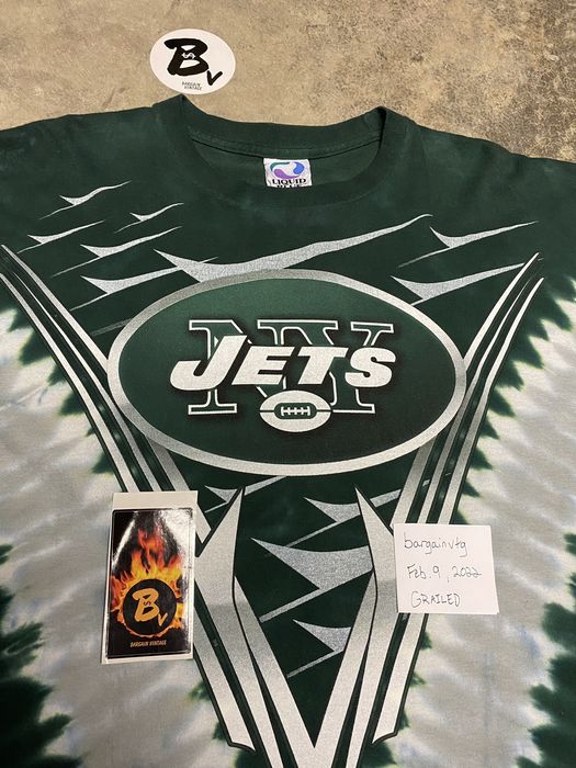 Vintage Liquid Blue Tie Dye NY Jets Shirt Size: XL Asking $40