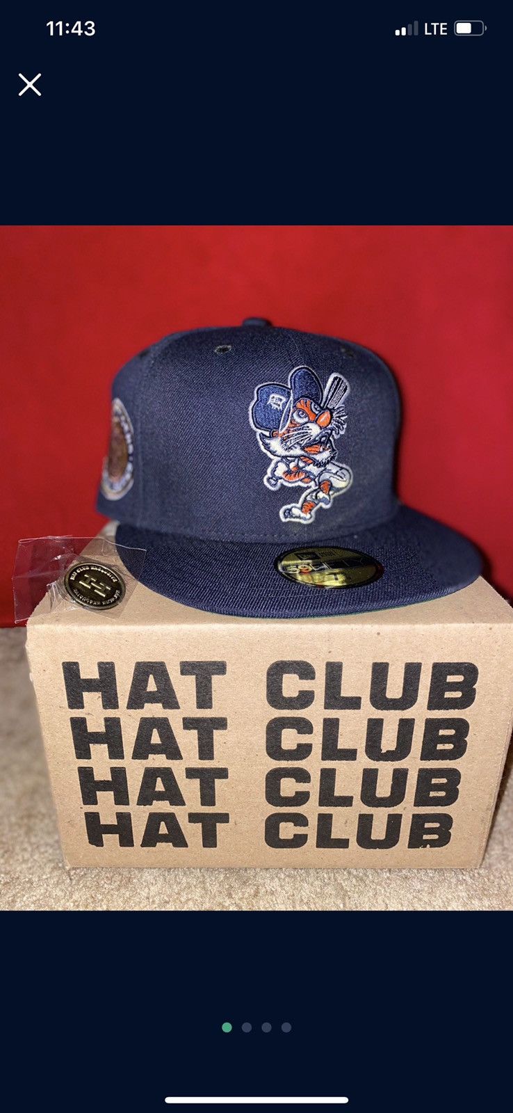 Detroit Tigers Hat Club size offers 7 3/4 NWT SOLDOUT