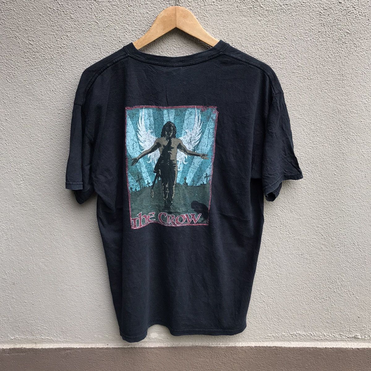 Vintage Vintage THE CROW horror tee movie Size US L / EU 52-54 / 3 - 1 Thumbnail