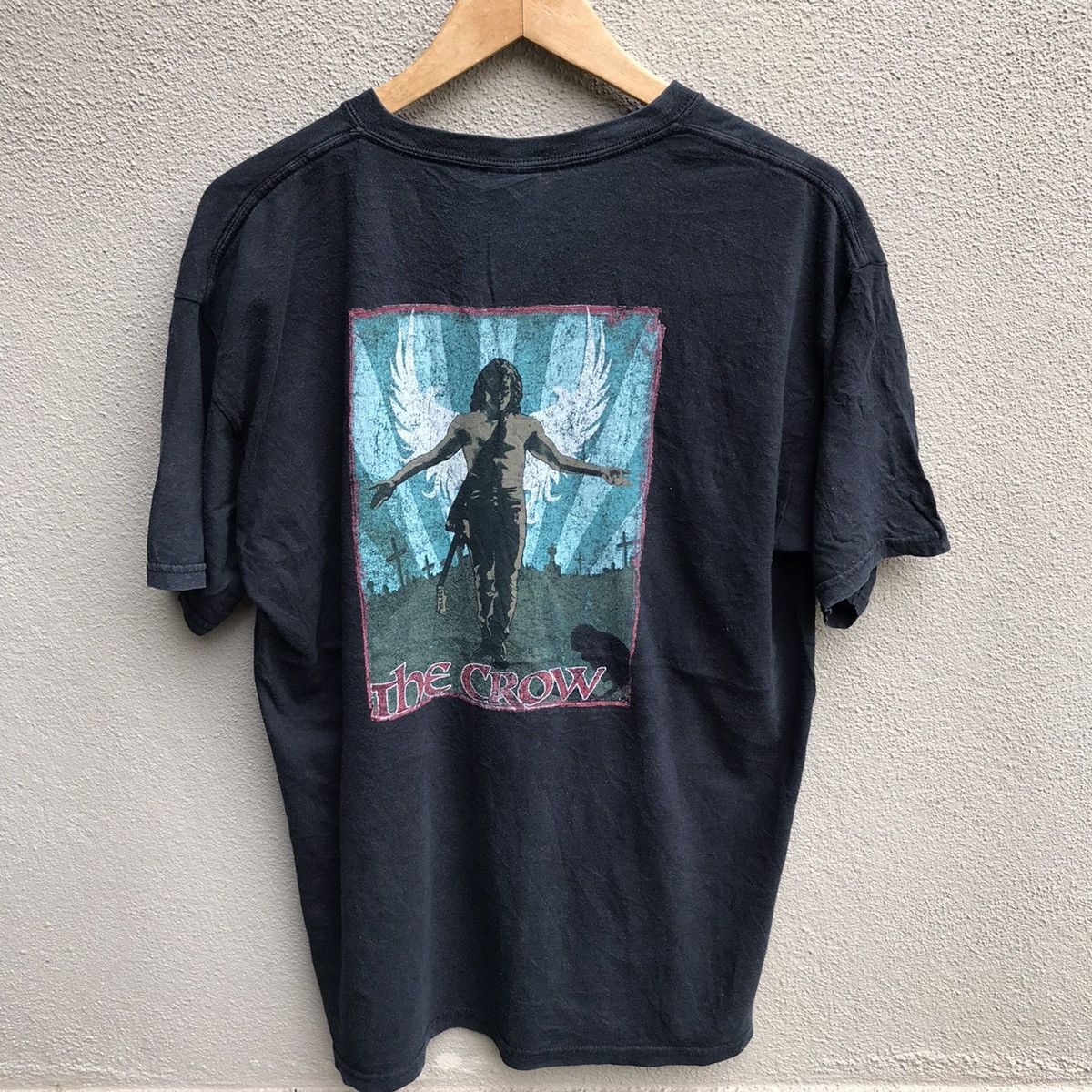 Vintage Vintage THE CROW horror tee movie Size US L / EU 52-54 / 3 - 3 Thumbnail