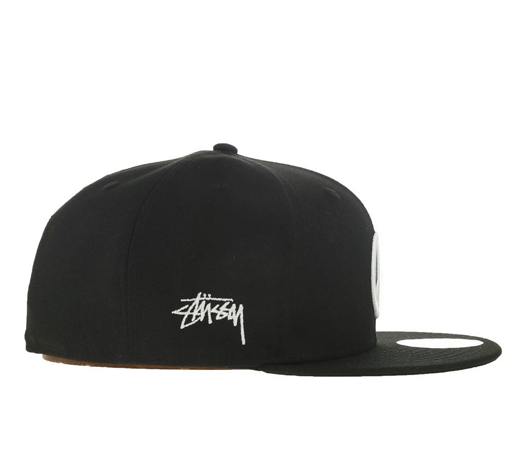 New Era × Stussy STUSSY PEACE SIGN NEW ERA CAP | Grailed