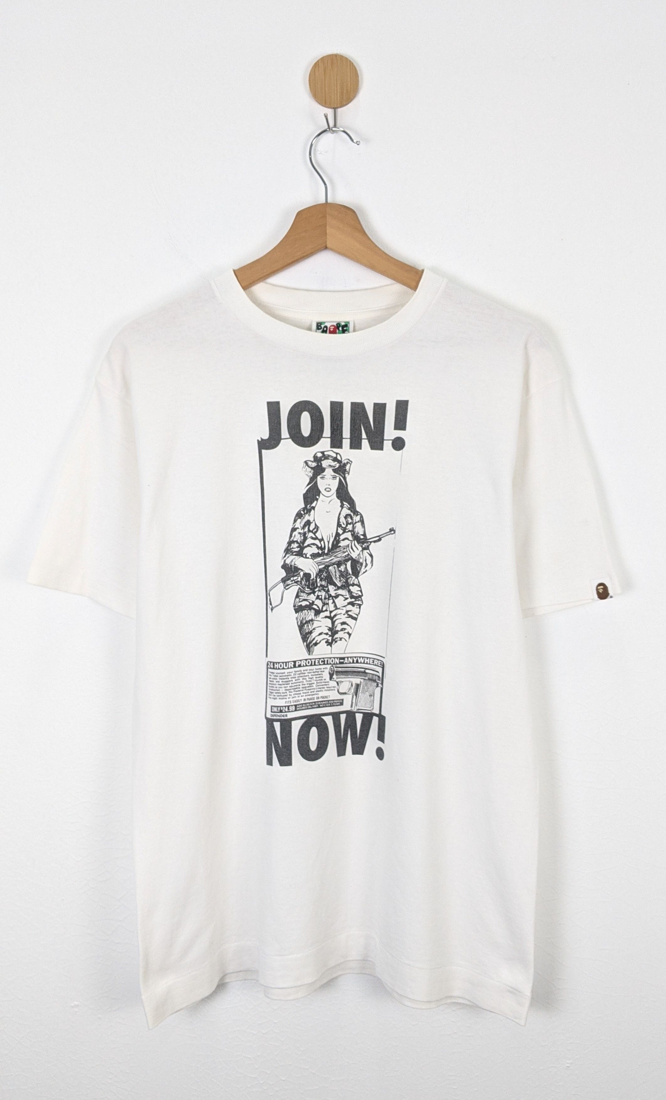 Bape Ursus Bape Join Now Tee Size US M / EU 48-50 / 2 - 1 Thumbnail