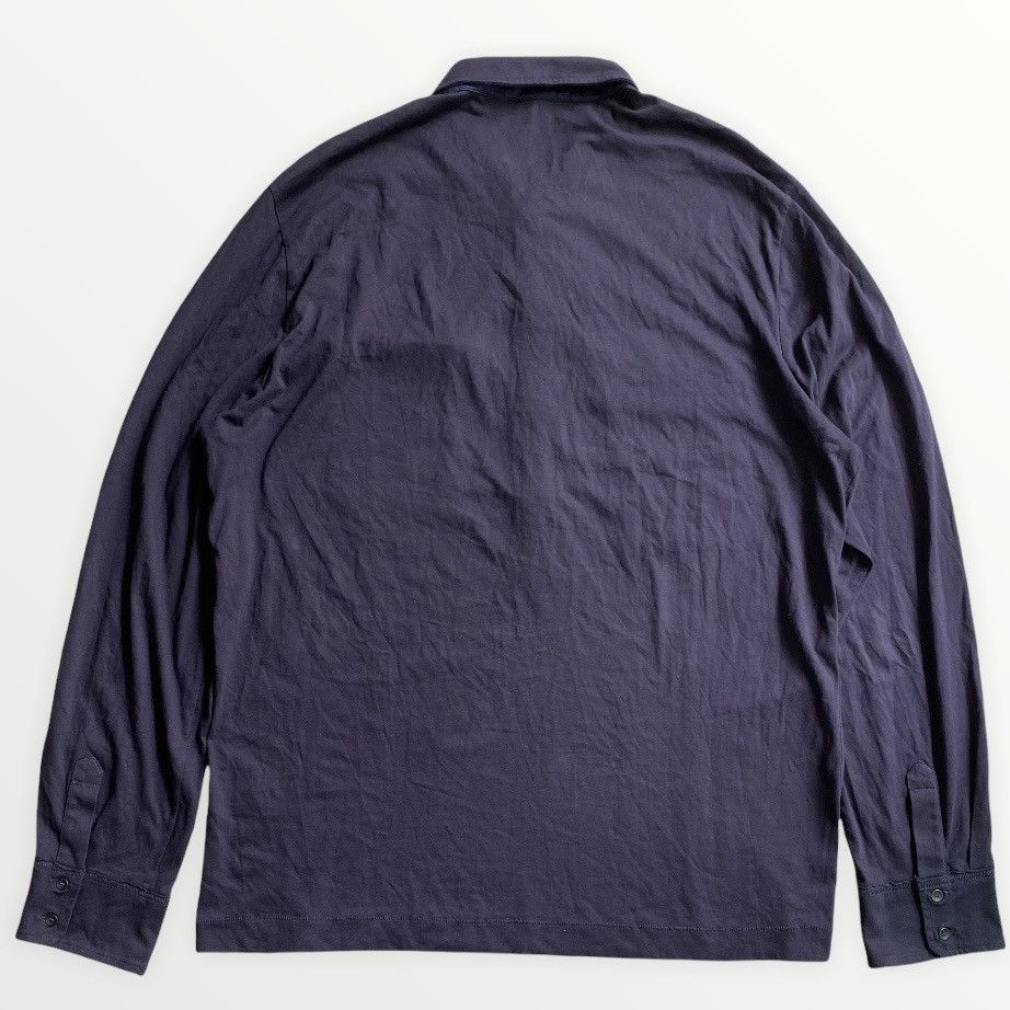 Bottega Veneta Long sleeve Silk/Cotton Polo Shirt Size US L / EU 52-54 / 3 - 2 Thumbnail