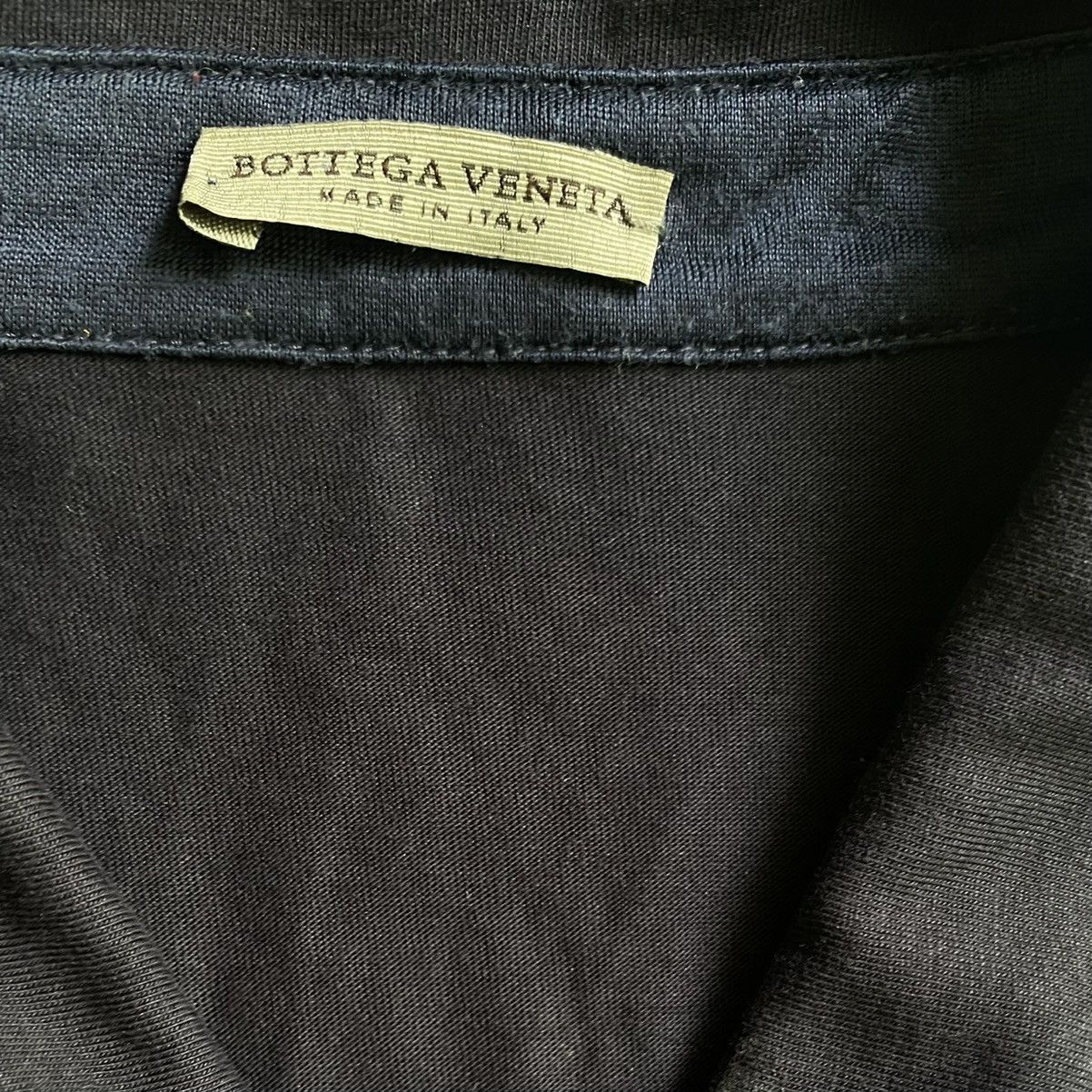 Bottega Veneta Long sleeve Silk/Cotton Polo Shirt Size US L / EU 52-54 / 3 - 6 Thumbnail