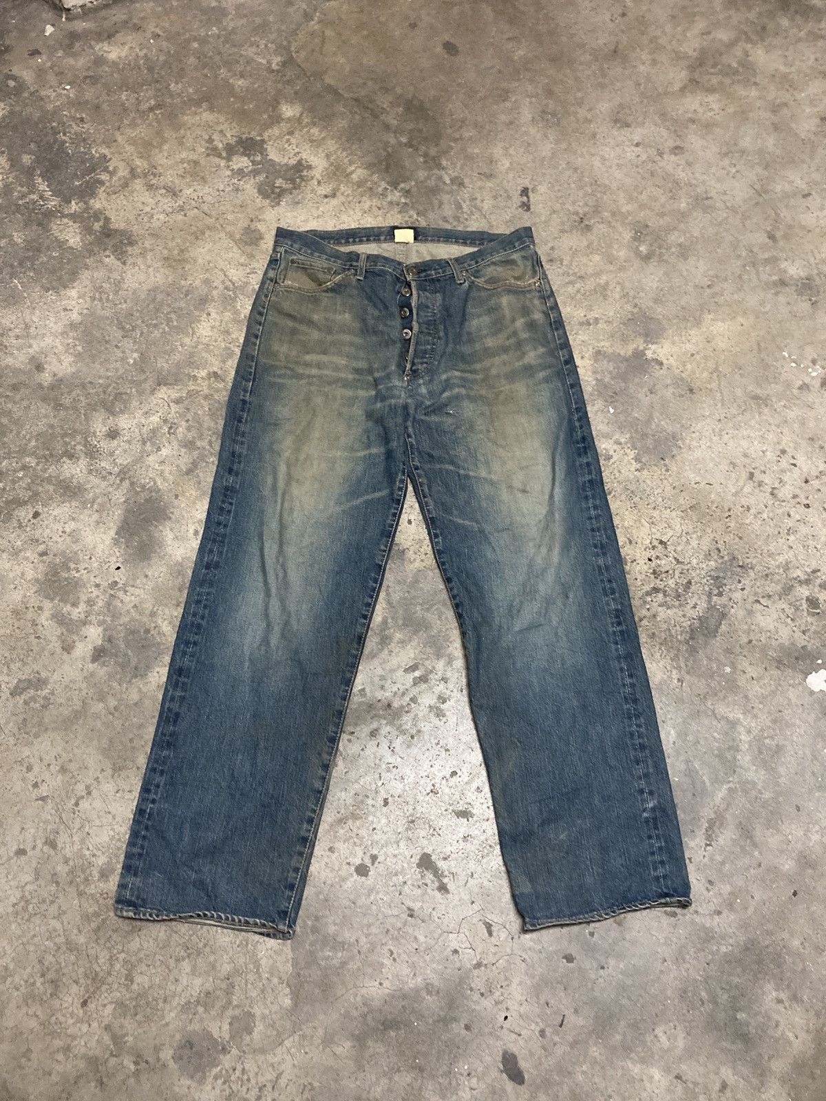 Japanese Brand × Self Edge Nitrow Japan selvedge jean Size US 34 / EU 50 - 2 Thumbnail