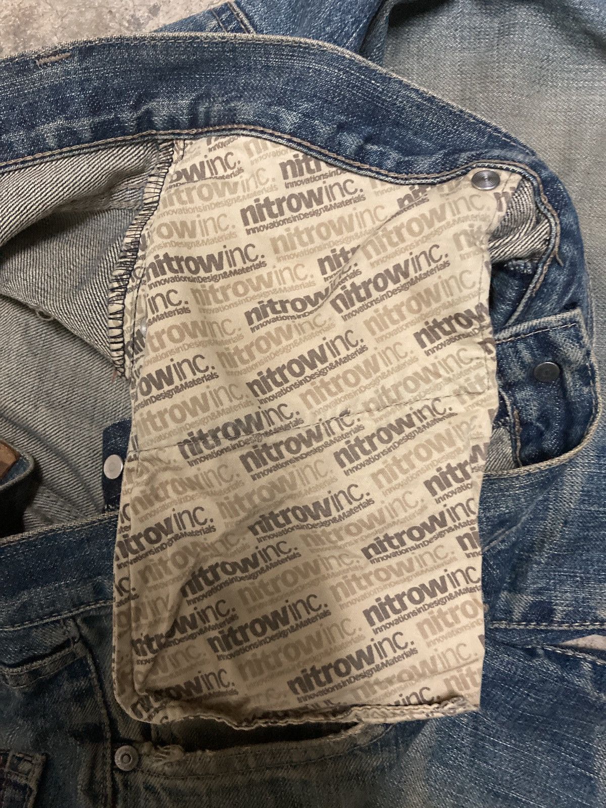 Japanese Brand × Self Edge Nitrow Japan selvedge jean Size US 34 / EU 50 - 4 Thumbnail