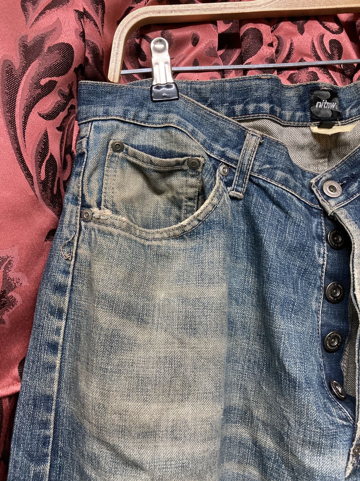 Japanese Brand × Self Edge Nitrow Japan selvedge jean Size US 34 / EU 50 - 19 Thumbnail