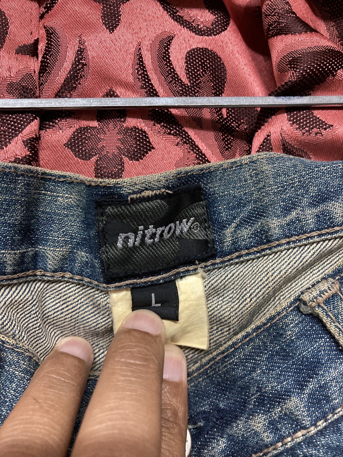 Japanese Brand × Self Edge Nitrow Japan selvedge jean Size US 34 / EU 50 - 20 Thumbnail