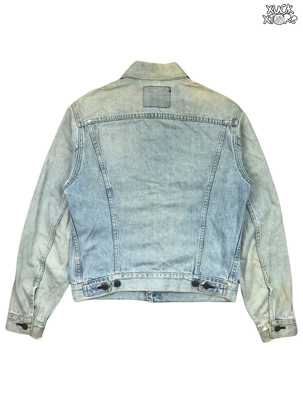 Levi's VINTAGE LEVIS’S BIG E 71557 0214 DENIM JACKET 38 JAPAN Size US M / EU 48-50 / 2 - 2 Thumbnail