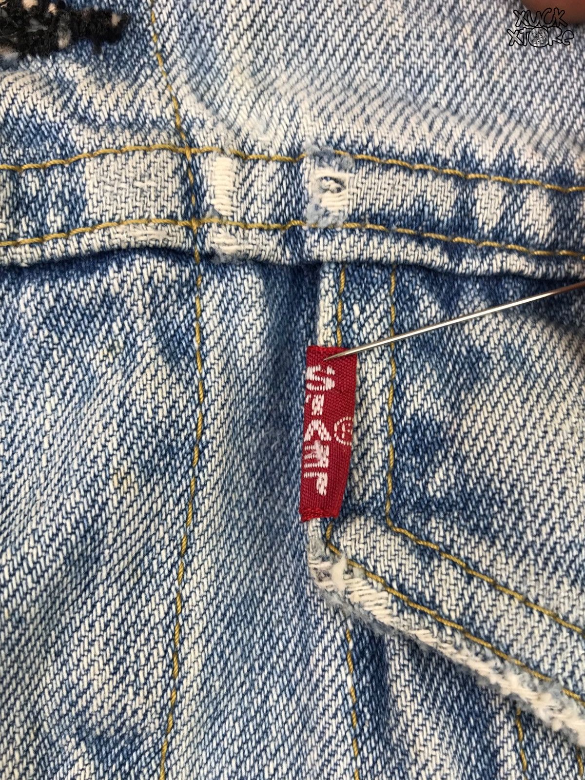 Levi's VINTAGE LEVIS’S BIG E 71557 0214 DENIM JACKET 38 JAPAN Size US M / EU 48-50 / 2 - 15 Thumbnail