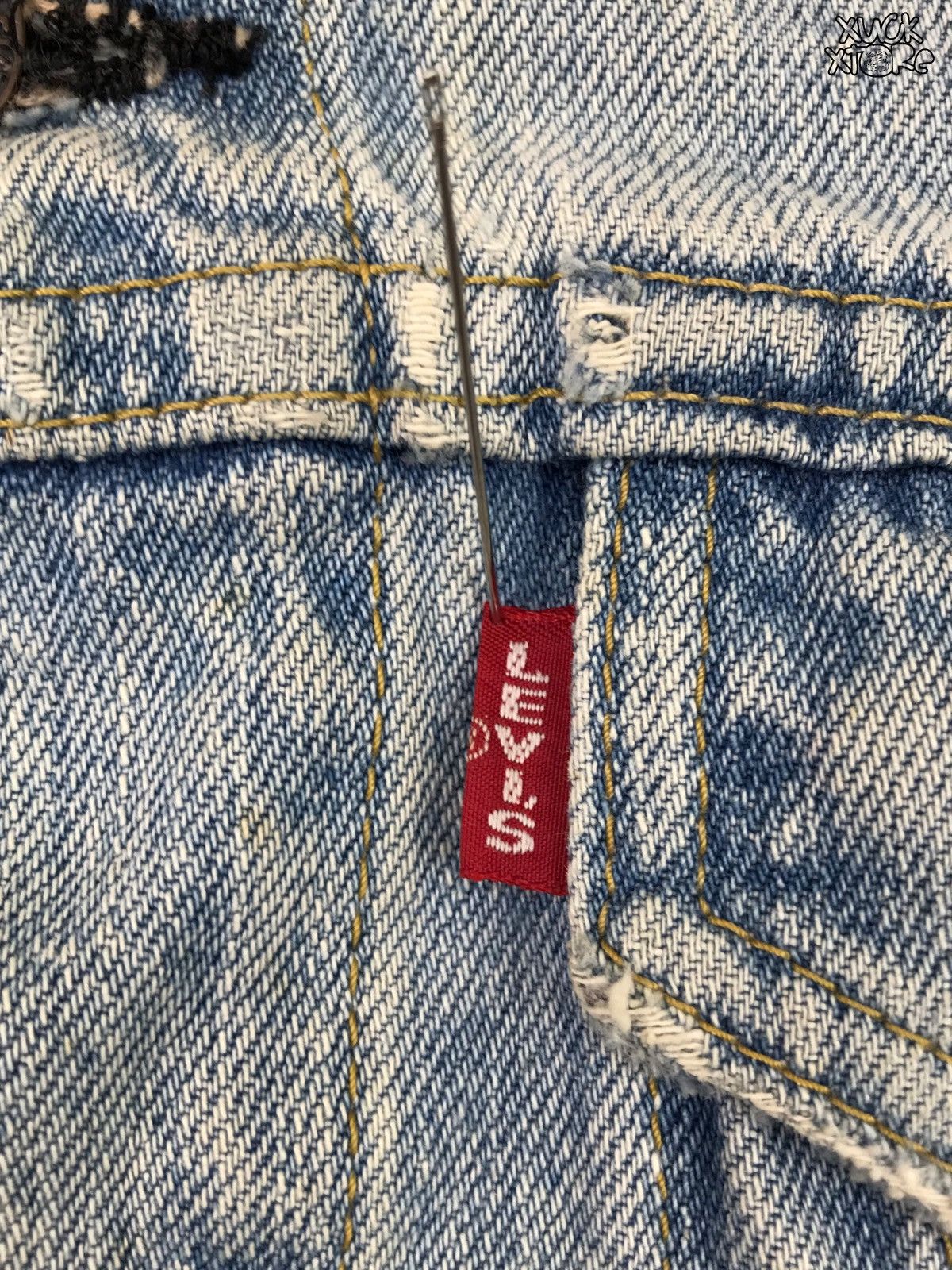 Levi's VINTAGE LEVIS’S BIG E 71557 0214 DENIM JACKET 38 JAPAN Size US M / EU 48-50 / 2 - 14 Thumbnail