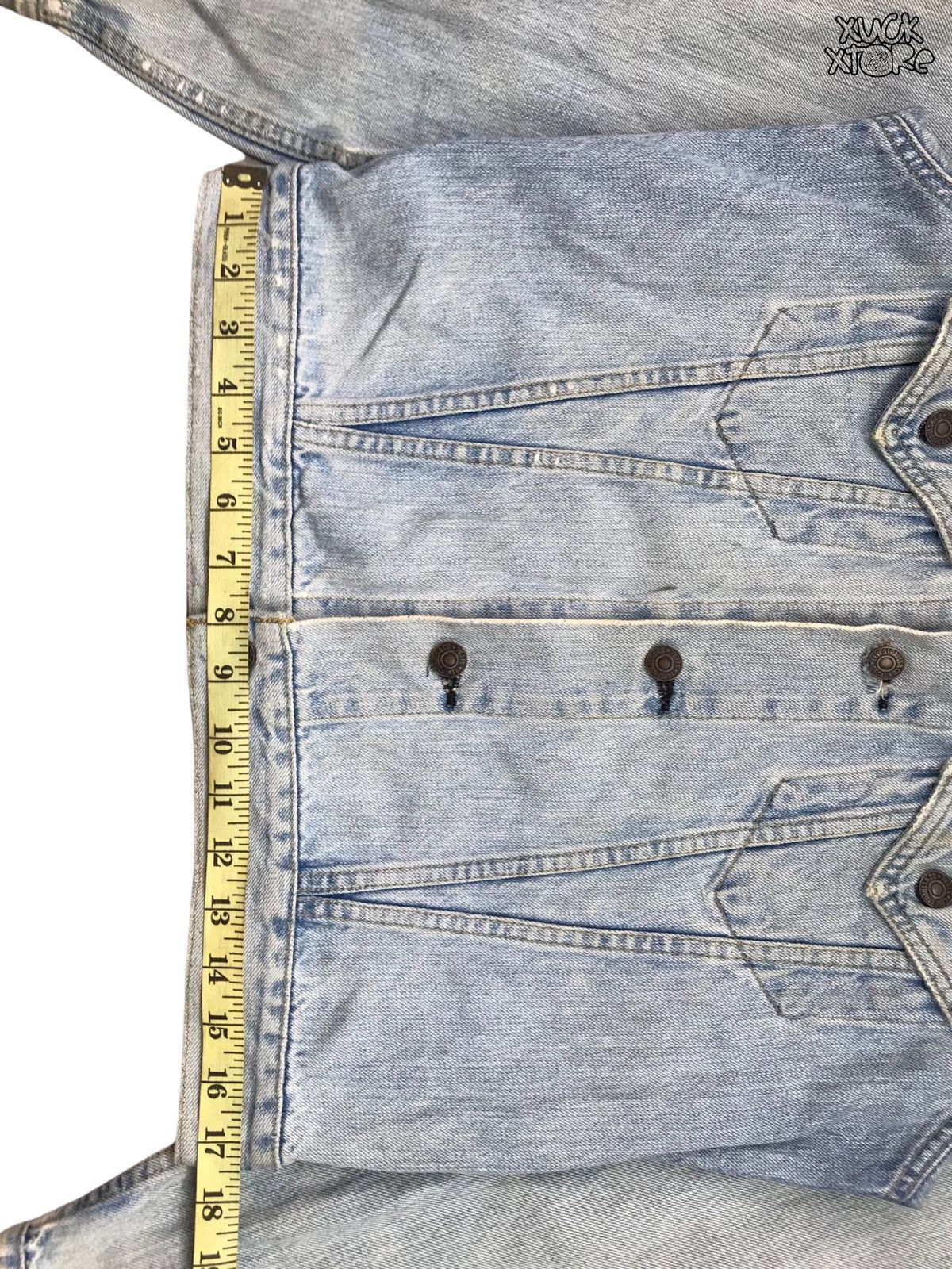 Levi's VINTAGE LEVIS’S BIG E 71557 0214 DENIM JACKET 38 JAPAN Size US M / EU 48-50 / 2 - 22 Thumbnail