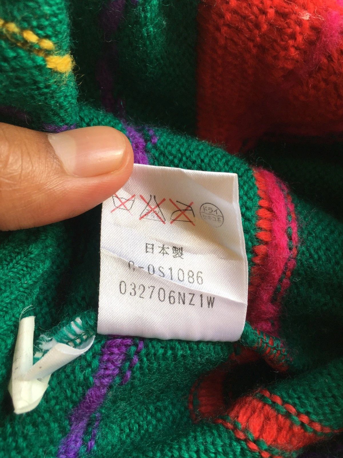 Aran Isles Knitwear × Other 📌Vintage ENRICODOMANI Pullover Stripe Pureknit Like Coogi Size US M / EU 48-50 / 2 - 8 Thumbnail