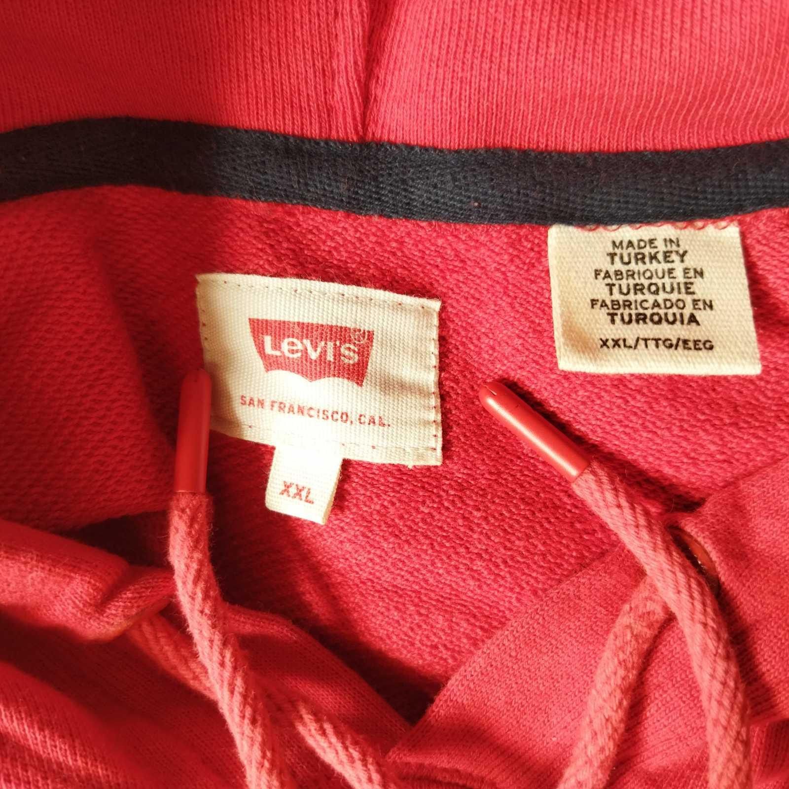 Levi's Levi's Hoodie Man Colour Block Pullover Sweatshirt Size US XXL / EU 58 / 5 - 8 Thumbnail