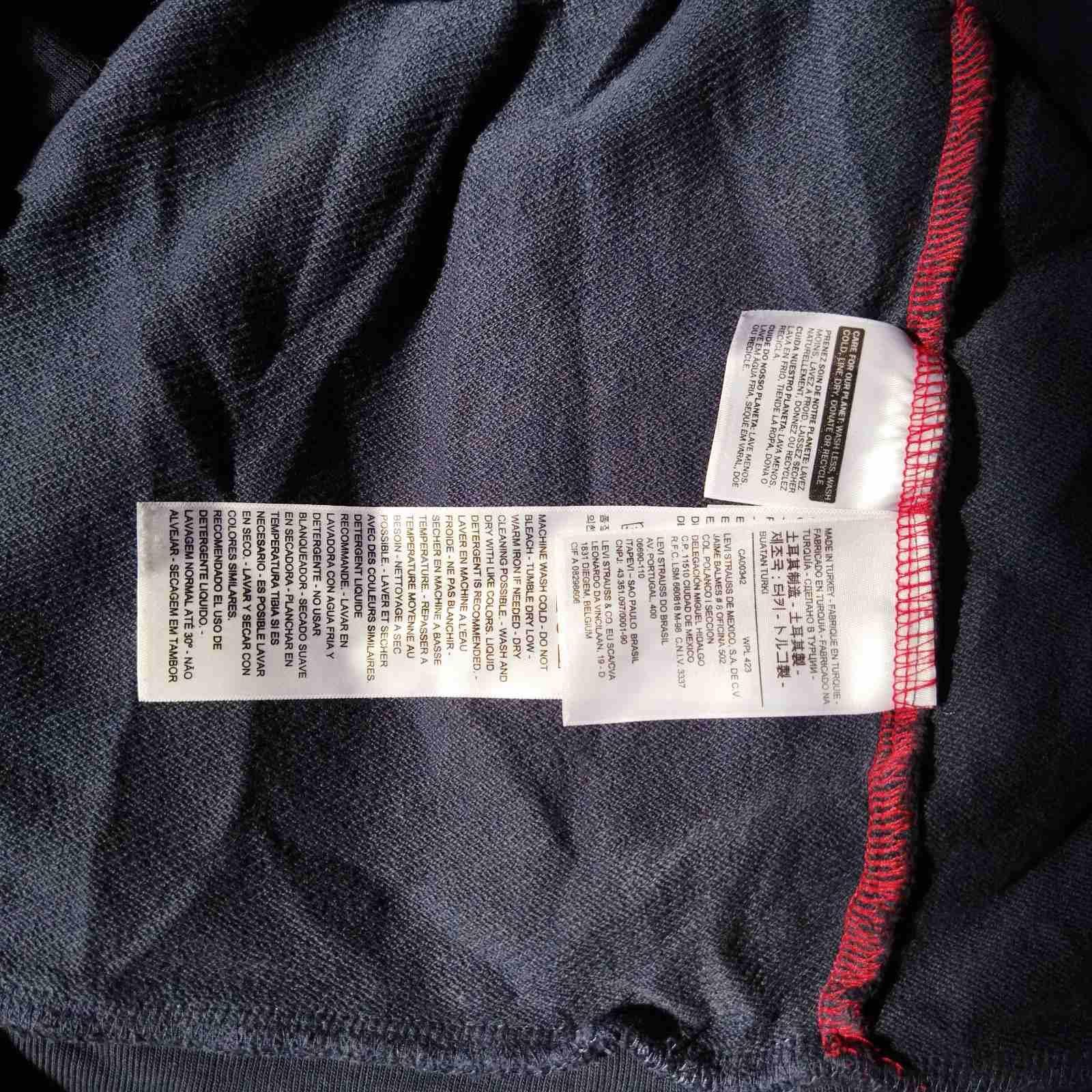 Levi's Levi's Hoodie Man Colour Block Pullover Sweatshirt Size US XXL / EU 58 / 5 - 6 Thumbnail
