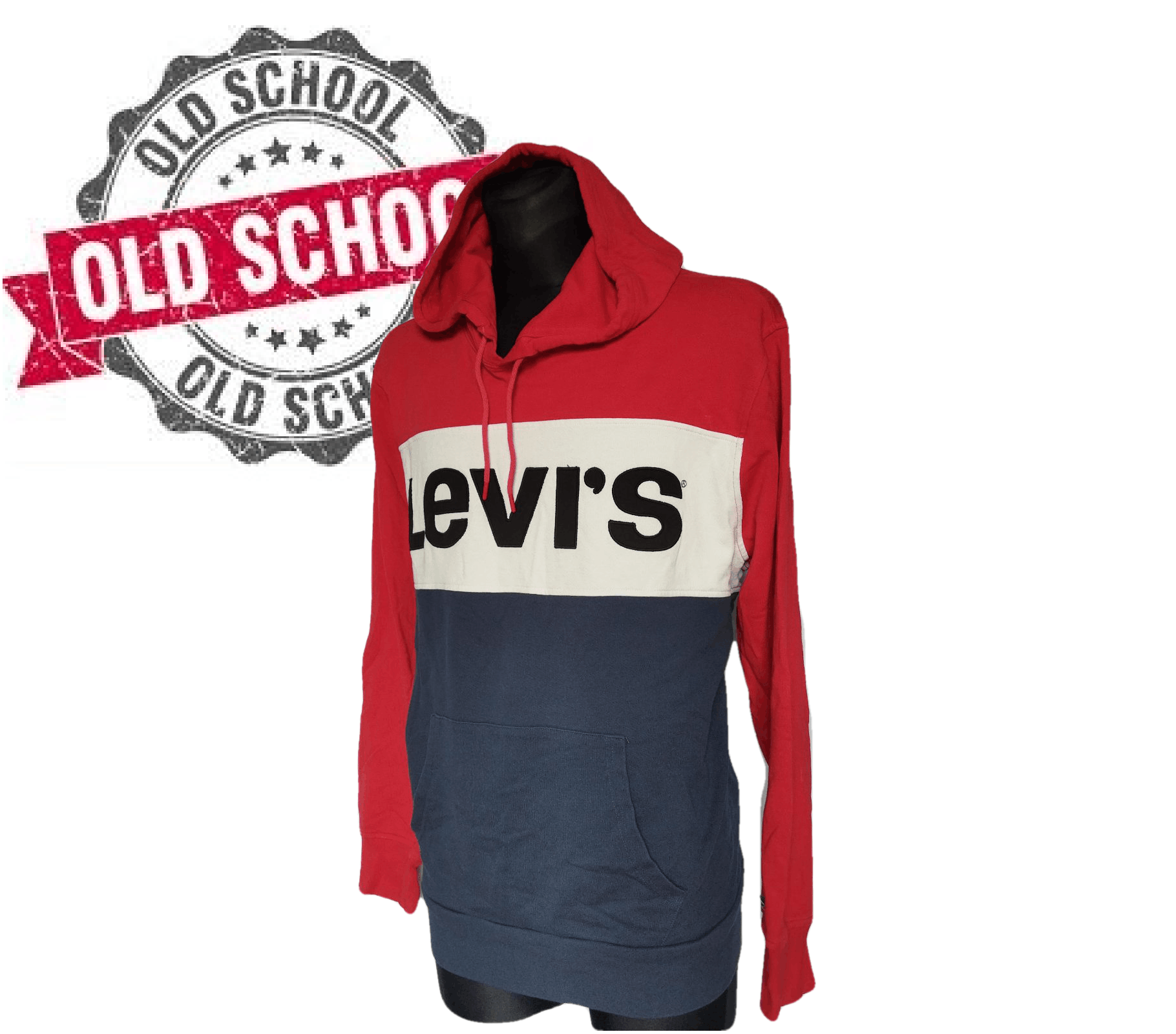 Levi's Levi's Hoodie Man Colour Block Pullover Sweatshirt Size US XXL / EU 58 / 5 - 2 Thumbnail