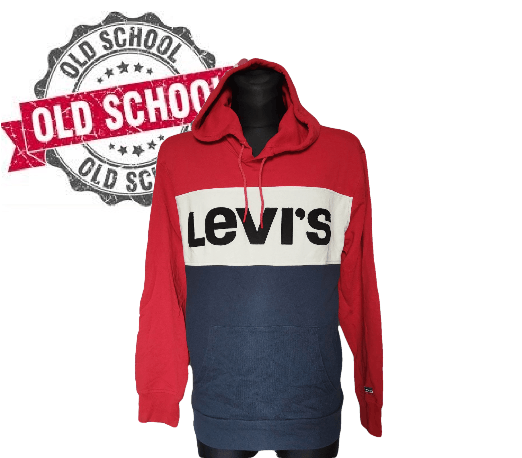 Levi's Levi's Hoodie Man Colour Block Pullover Sweatshirt Size US XXL / EU 58 / 5 - 1 Thumbnail