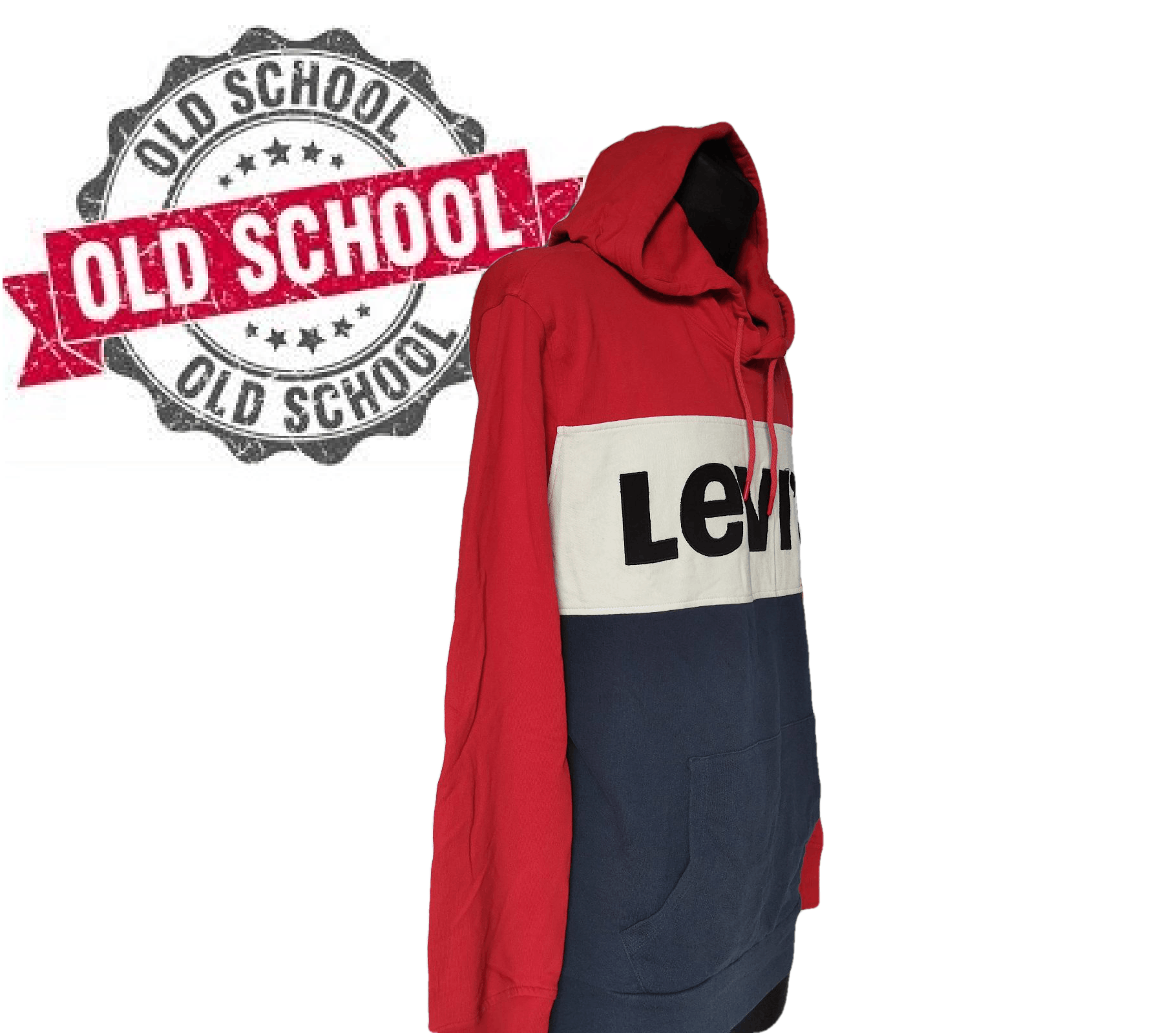 Levi's Levi's Hoodie Man Colour Block Pullover Sweatshirt Size US XXL / EU 58 / 5 - 4 Thumbnail