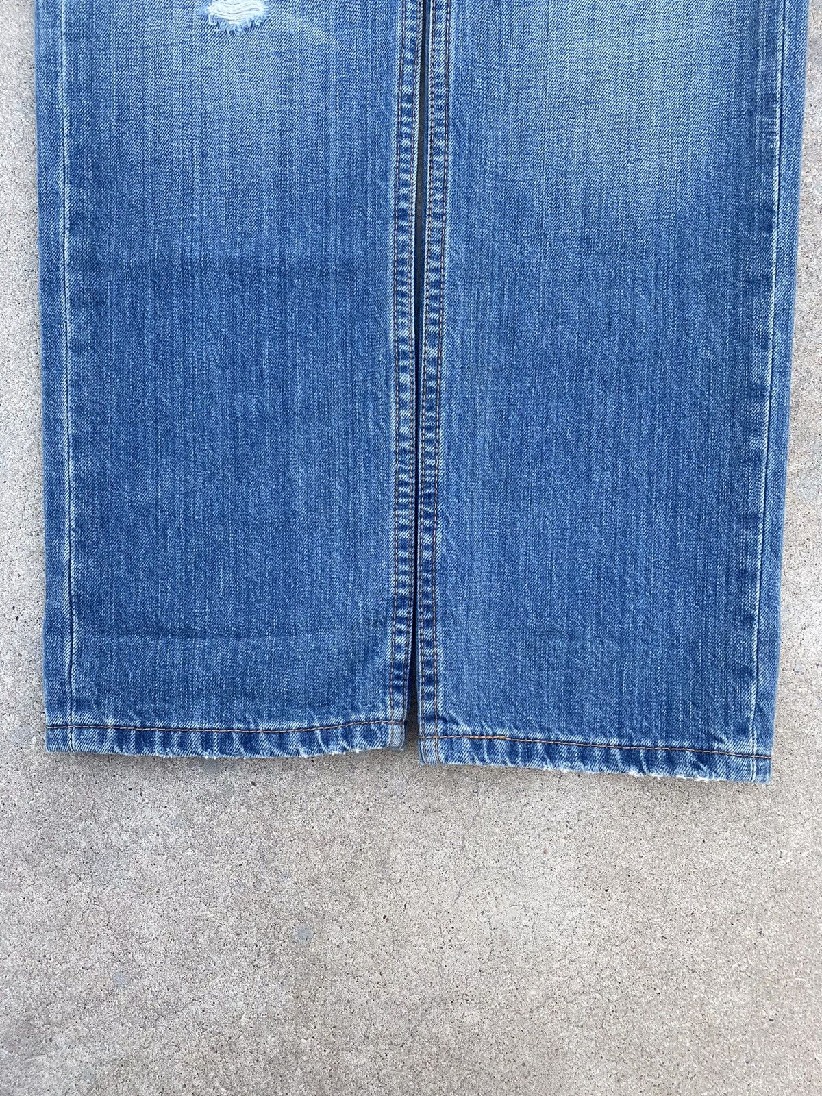 Levi's Levi’s 514 Repaired Distressed Denim Size US 28 / EU 44 - 5 Thumbnail