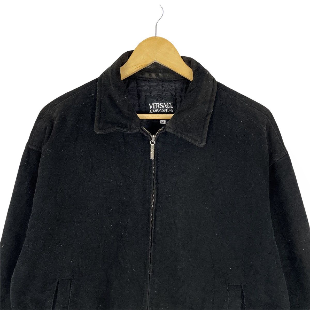 Versace 🔥VERSACE JEANS COUTURE ZIPPER BUCKLE JACKET Size US M / EU 48-50 / 2 - 3 Thumbnail