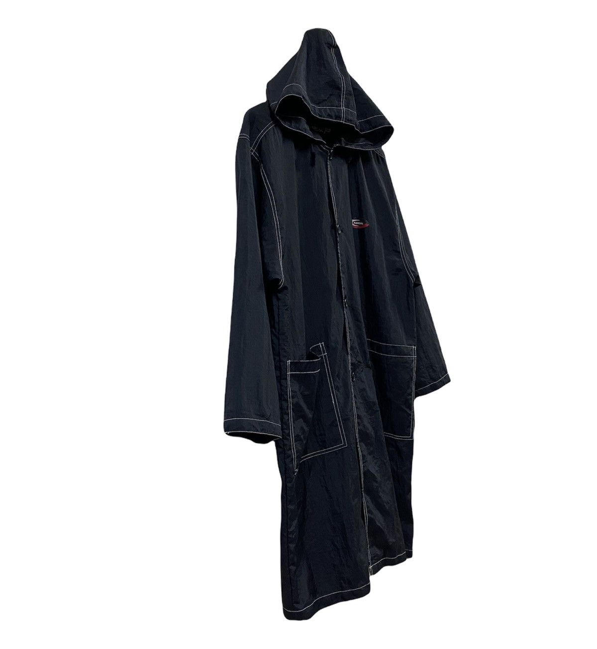 Vintage Vintage KANGOL Long Jacket Hoodie Size US L / EU 52-54 / 3 - 3 Thumbnail