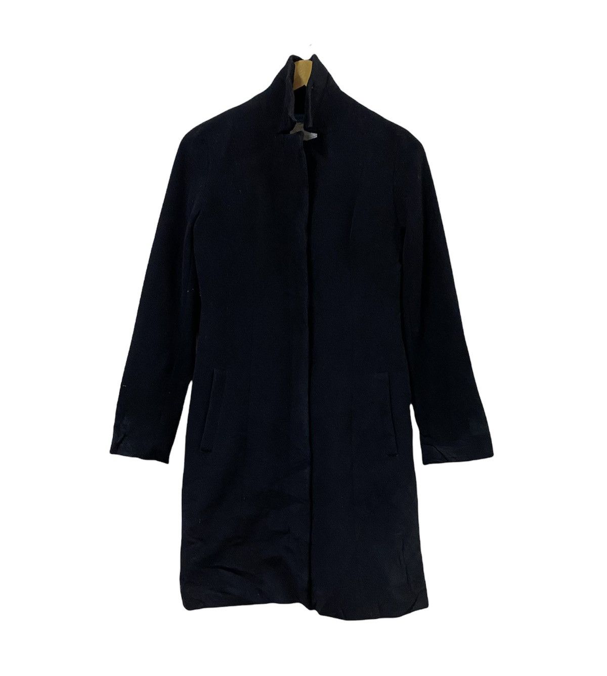 Ladies Katharine Hamnett Long Coat Wool