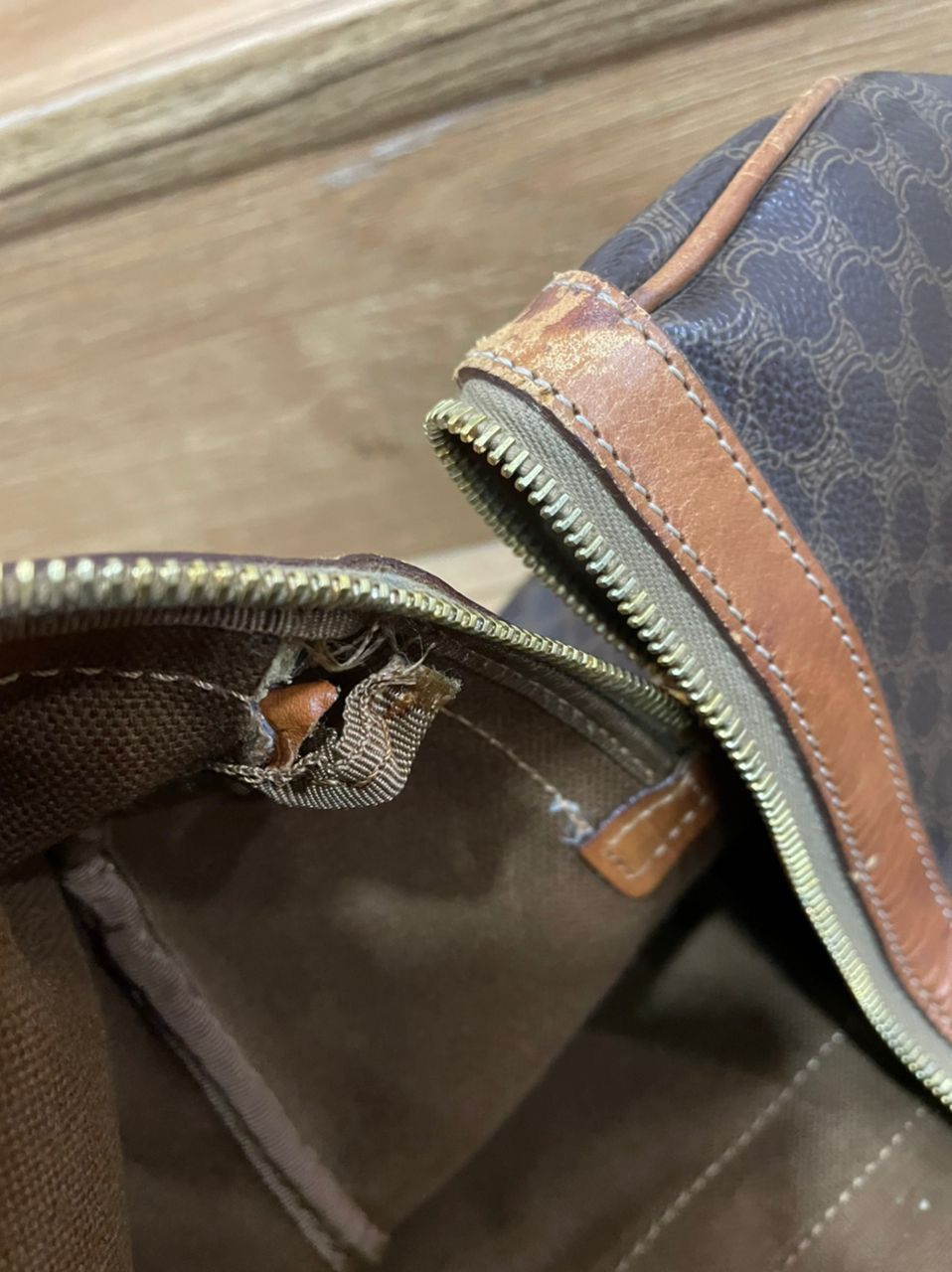 Celine Authentic Vintage CELINE Travel Size 40 Size 40 - 13 Thumbnail