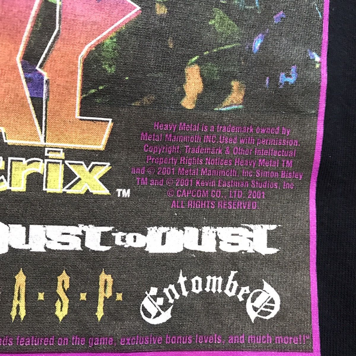 Japanese Brand × Nintendo HEAVY METAL Geomatrix 2001 Game T-Shirt #1033 Size US L / EU 52-54 / 3 - 3 Thumbnail