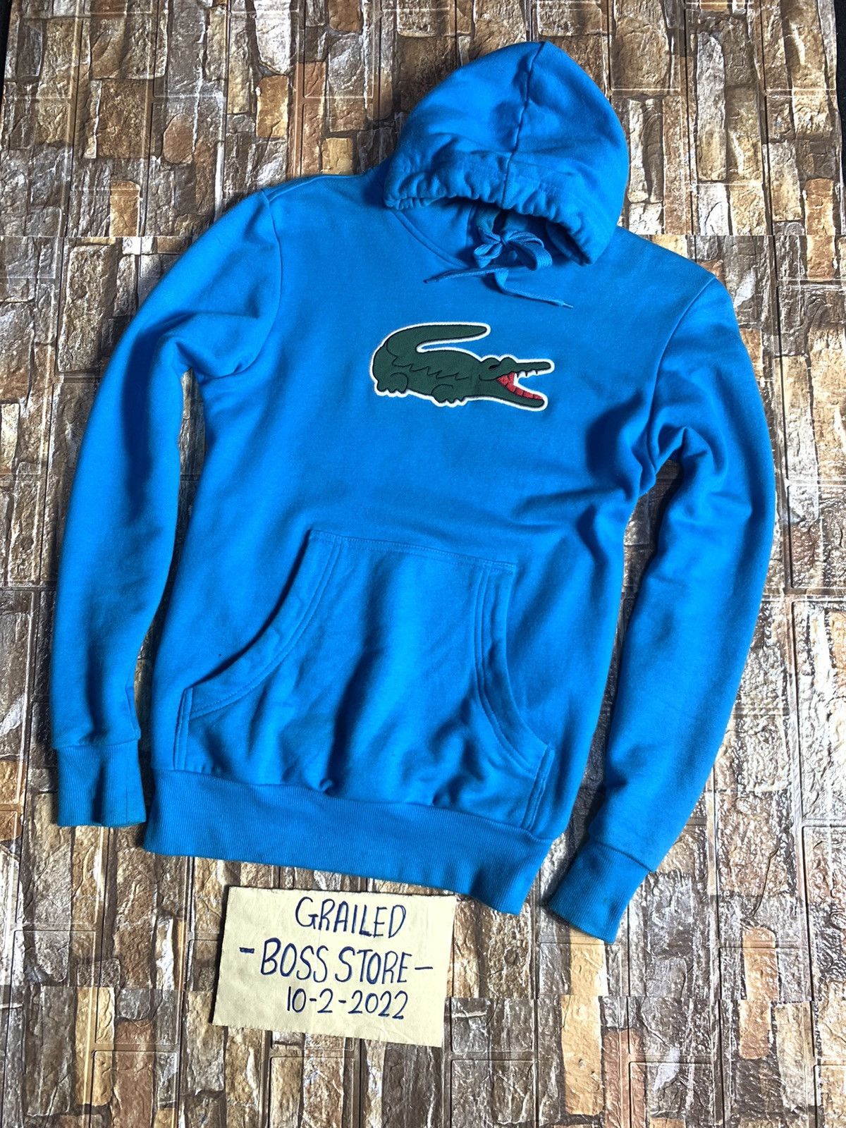 Lacoste HOODIE LACOSTE BIG LOGO | Grailed