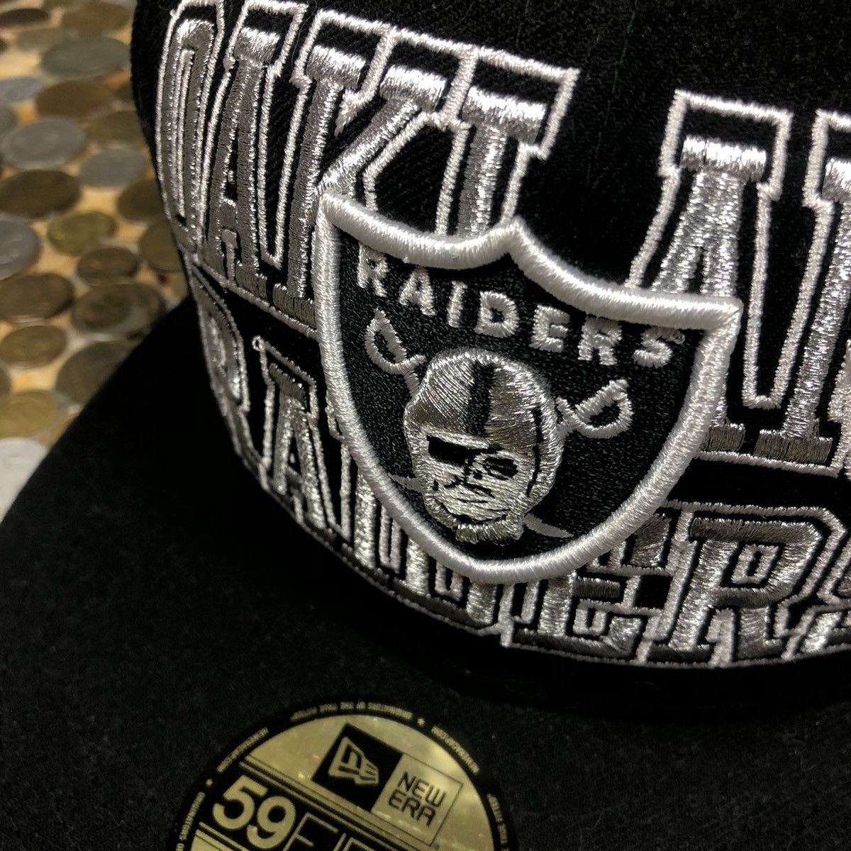 New Era New era full cap Okland Raiders Size 38 - 2 Thumbnail