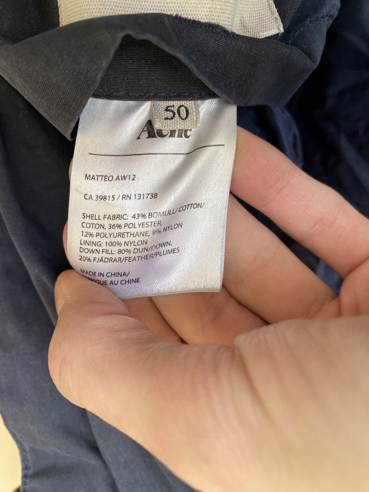 Acne Studios Acne studios matteo aw 12 down parka Size US M / EU 48-50 / 2 - 4 Thumbnail