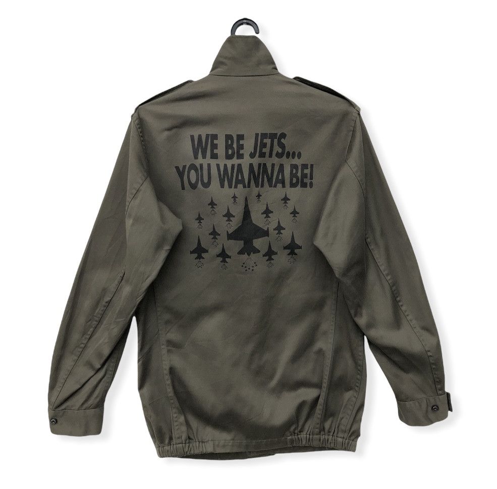 Vintage RARE🔥VINTAGE 80’S FRENCH MILITARY “WE BE JETS” JACKET Size US M / EU 48-50 / 2 - 1 Thumbnail