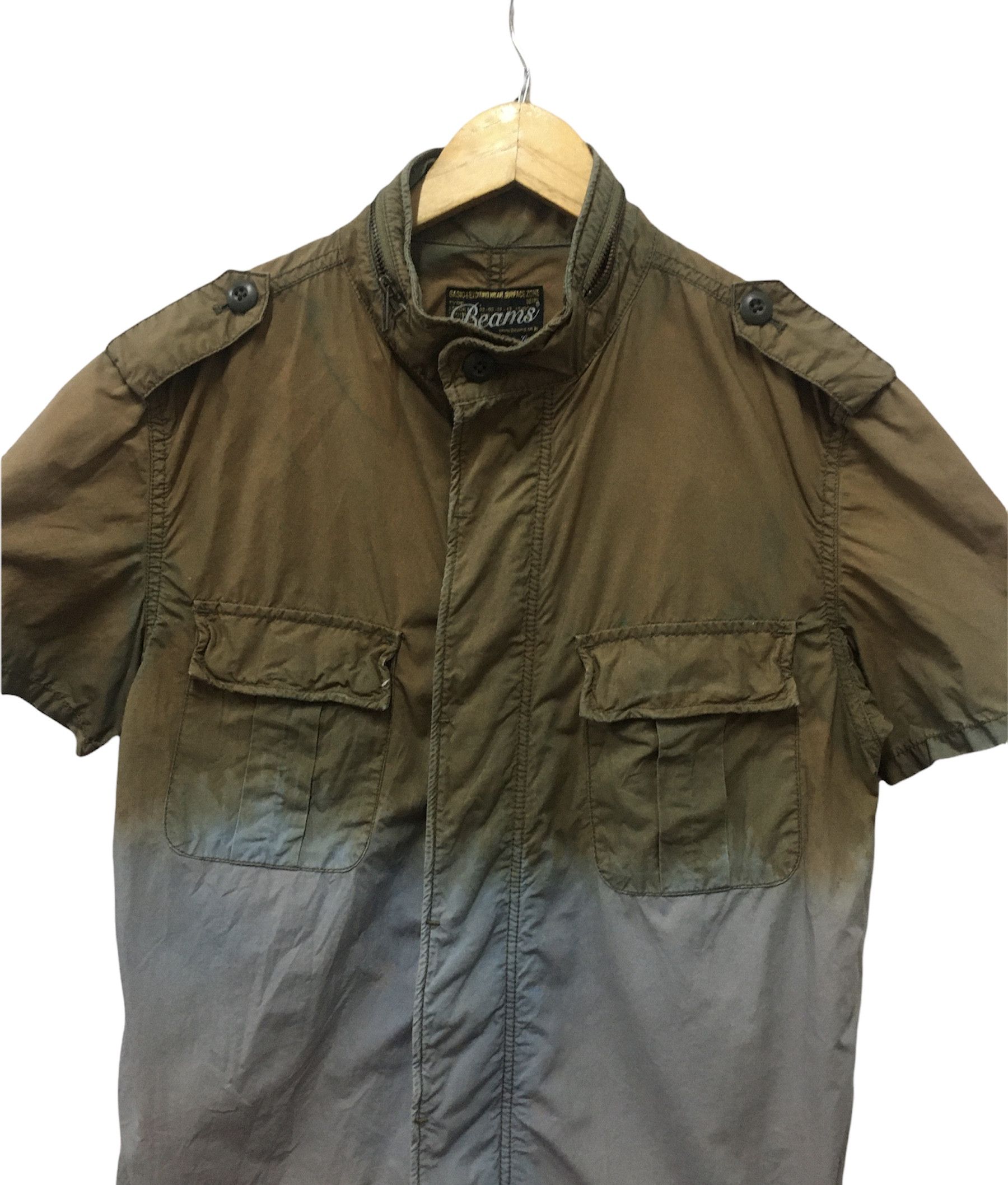 Beams Plus Beams Bleach dipped shirt Size US L / EU 52-54 / 3 - 2 Thumbnail